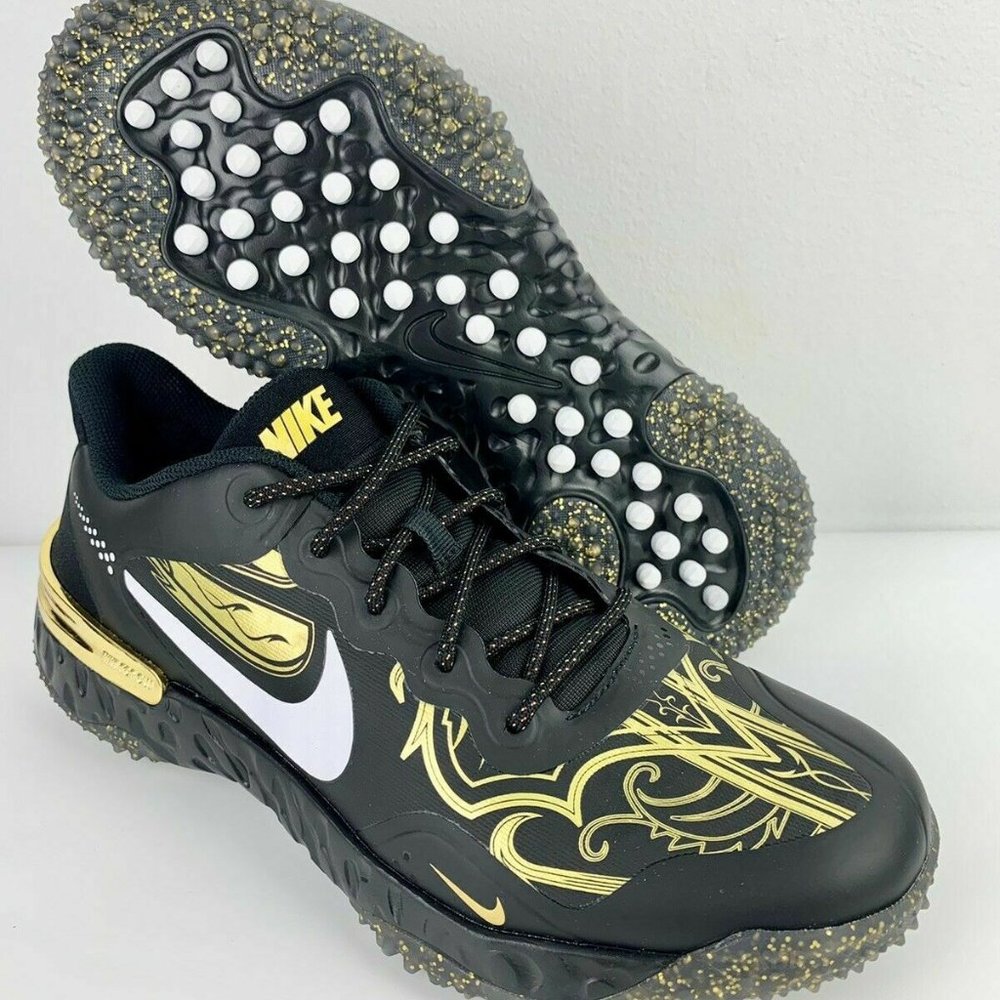 Nike Alpha Huarache Elite 3 Turf Shoes PRM sz 12.5